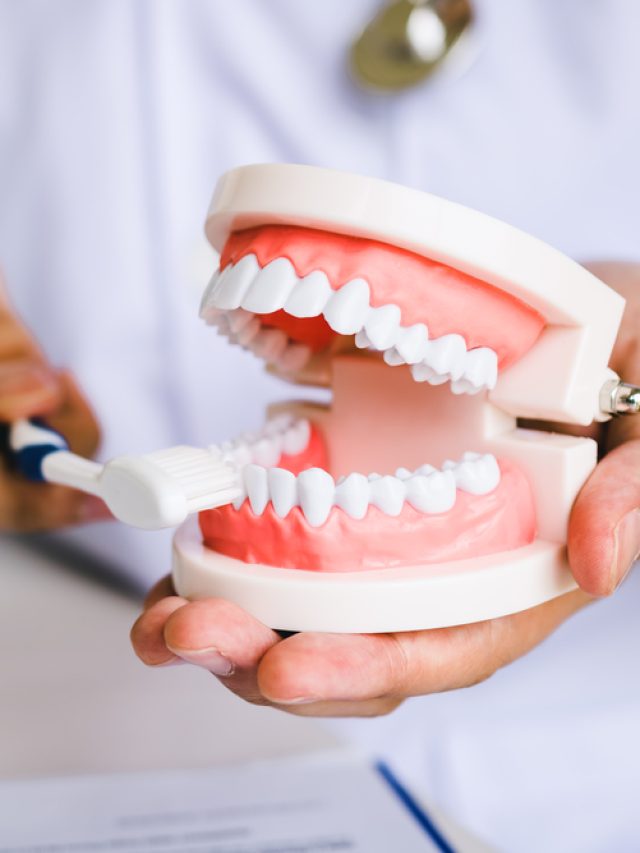 Prepping your mouth daily for dentures